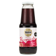 A 1-liter glass bottle of Biona Organic Pomegranate Pressed Juice.
