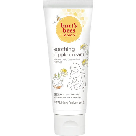 Burt's Bees Mama Soothing Nipple Cream with Coconut and Calendula.
