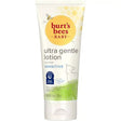 Burt's Bees Baby ultra gentle lotion tube on a white background