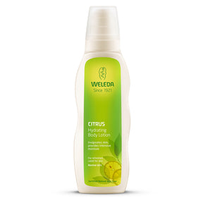 Weleda Citrus Hydrating Body Lotion that invigorates and moisturizes normal skin.