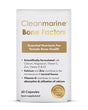 Cleanmarine Bone Factors capsules with Vitamin K2 and D3 for bone density and skeletal strength 60 capsules.