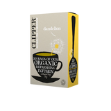 Organic Dandelion Tea bags for liver detox and digestive support 20 pack caffeine free natural diuretic.