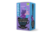Box of 20 Clipper Organic Blackcurrant and Blueberry Infusion tea bags.
