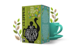 Box of 40 Clipper Organic Decaf Green Tea bags with a teacup.