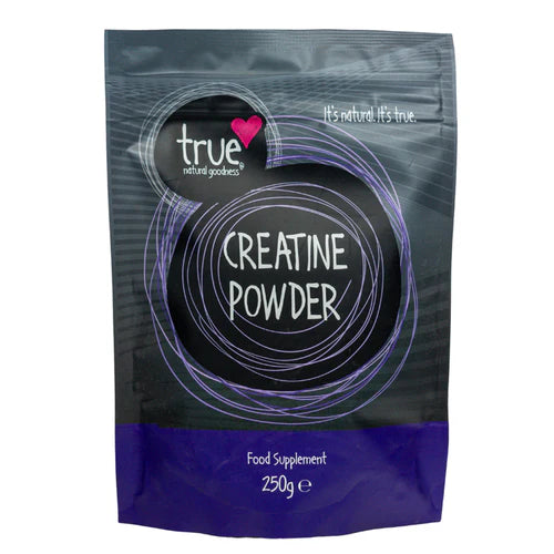 250g pouch of True Natural Goodness Creatine Powder.