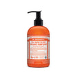 Dr. Bronner’s 4-in-1 Tea Tree Organic Sugar Pump Soap, a 12 fl oz (355ml) bottle, certified fair trade and suitable for hands, face, body, and hair.