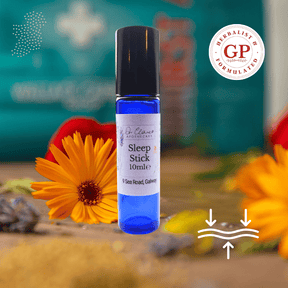 Dr Clare Sleep Stick 10ml – natural sleep roll-on with lavender and chamomile for relaxation and bedtime support
