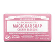 Dr. Bronner’s Cherry Blossom All-One Pure-Castile Magic Bar Soap, 5oz organic pink bar.