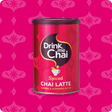 Drink me Chai Spiced Chai Latte natural spiced tea tin.