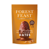 Forest Feast Salted Caramel Milk Chocolate Dates pouch.