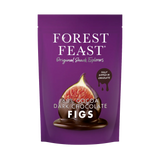 Forest Feast 60% Cocoa Dark Chocolate Figs 140g pouch.