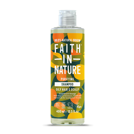 Faith In Nature Grapefruit & Orange Purifying Shampoo 400 ml .