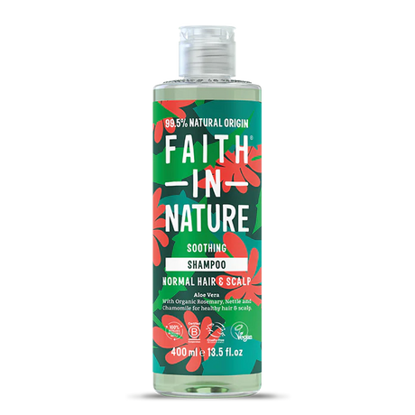 Faith In Nature Aloe Vera Soothing Shampoo 400ml .
