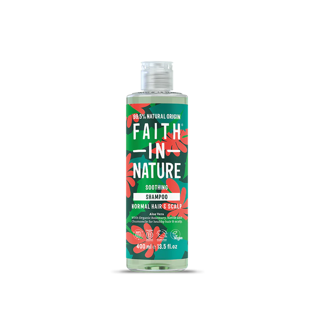 Faith In Nature Aloe Vera Soothing Shampoo 400ml .