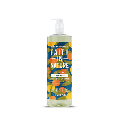 Faith In Nature Grapefruit & Orange 1L Body Wash.