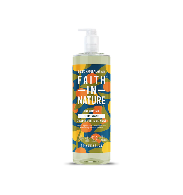 Faith In Nature Grapefruit & Orange 1L Body Wash.