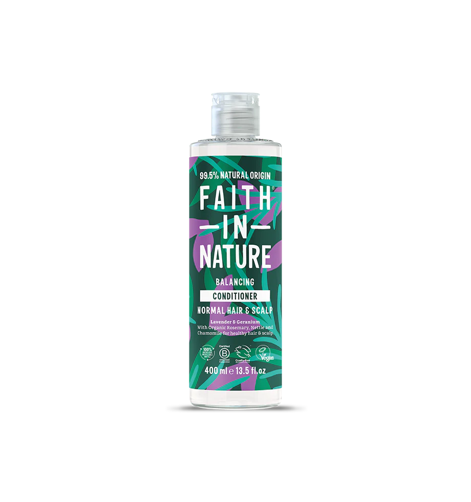 Faith In Nature Lavender & Geranium Balancing Conditioner 400 ml .
