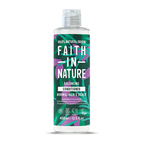 Faith In Nature Lavender & Geranium Balancing Conditioner 400 ml .
