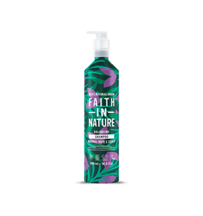 Faith In Nature Lavender & Geranium Metal Bottle Shampoo 500ml .
