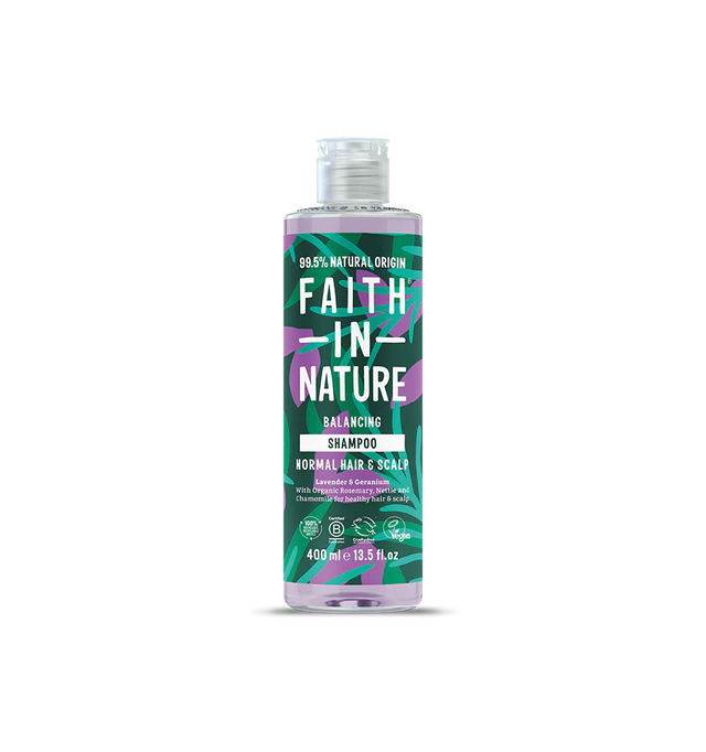 Faith In Nature Lavender & Geranium Balancing Shampoo.