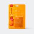 Trilogy Fresh-Blend Vitamin C glow mask sheet face mask packet in bright orange.