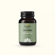 Fushi Organic Wild Yam fresh-ground supplement bottle with vegan capsules.