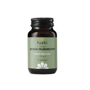 Fushi Organic Red Ginseng supplement bottle on a white background