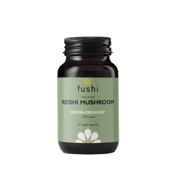 Fushi Organic Red Ginseng supplement bottle on a white background