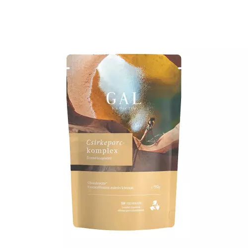 GAL Csirkeporc-Komplex (Chicken Cartilage Complex), 90g pouch, food supplement containing Chondractiv extracellular matrix extract.