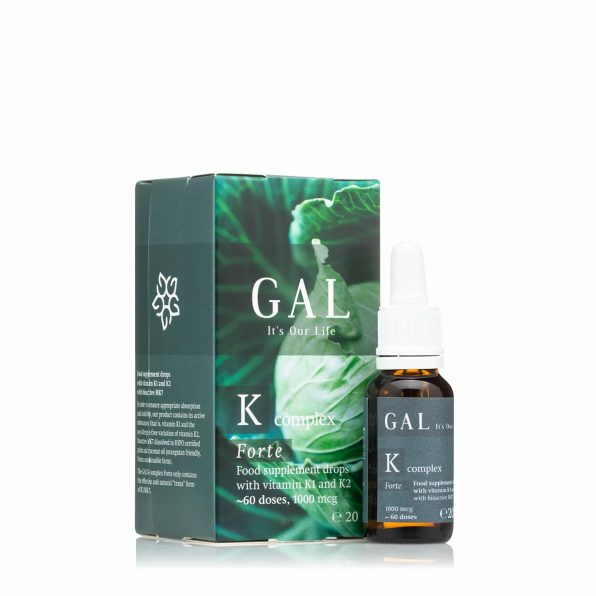 GAL Vitamins  - Vitamin K Complex Forte Drops – 60 Doses