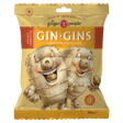 The Ginger People Gin Gins Double Strength Hard Ginger Candy, 150g pouch.