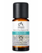 Absolute Aromas Headaid is a natural essential oil blend designed to soothe tension and discomfort, packaged in an amber glass bottle with a black cap.