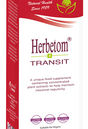 Herbatom Transit 250ml herbal digestive liquid with plum, rhubarb and fennel for gut health, bloating relief and natural constipation support.