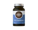 Hifas-Equilibrium capsules with Reishi, Lion’s Mane and Cordyceps for stress support, hormonal balance and daily wellbeing.