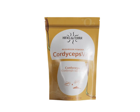 Cordyceps Vital smoothie powder 100g organic mushroom superfood for energy, stamina, and daily vitality support.