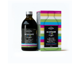 Dr Immune Five 250ml mushroom syrup with Reishi, Shiitake, Chaga and vitamins C and D for immune system support and natural defence.