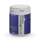 vITaL Vitamin D Plus capsules with Magnesium, B12, and K2 for immune support, fatigue reduction, and bone health.