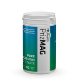 PrizMAG pure magnesium bisglycinate capsules for sleep, relaxation, muscle function and energy support with high absorption formula.