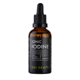 KIKI Health ionic iodine liquid concentrate 50ml for thyroid support, metabolism, energy and cognitive function with high absorption formula.