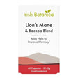 Irish Botanica Lion’s Mane and Bacopa capsules for memory and focus 60 pack natural nootropic brain health supplement.