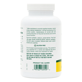 Nutrition Information label for NaturesPlus Say Yes to Dairy with French vanilla flavor, showing a serving size of 1 or 2 chewable tablets with up to 60mg of Lactase Enzyme.