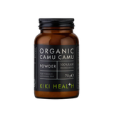 KIKI Health organic camu camu powder 70g superfood high in vitamin C for immune support, antioxidants, energy and skin health.