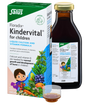 Floradix Kindervital for Children liquid multivitamin with Calcium and Vitamin D for healthy bone growth and immune support.