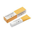 Kingfisher toothpaste tube and packaging on a white background