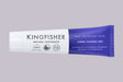 Kingfisher Fennel Fluoride Free natural toothpaste tube in white and blue packaging.