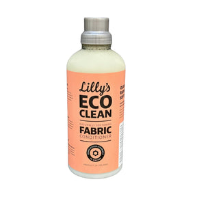 Lilly's Eco Clean Naturally Softening Fabric Conditioner bottle.
