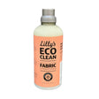Lilly's Eco Clean orange blossom and chamomile fabric conditioner on white background.