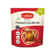 Linwoods Organic Cold Milled Flaxseed and Goji Berries pouch.