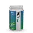 ITL Health MAGtrio capsules with Magnesium Taurate, Bisglycinate, and Threonate for brain, heart, and muscle support.