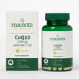 Macanta Nutrition CoQ10 supplement bottle and packaging on a white background
